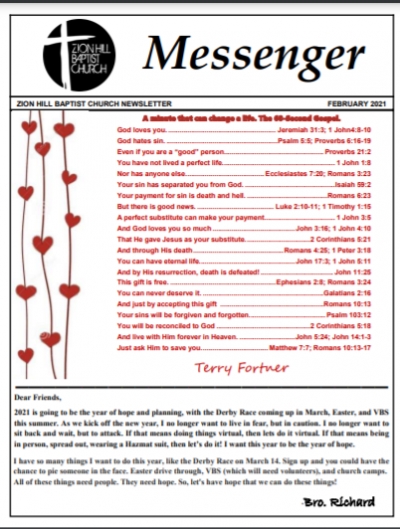 The Messenger Newsletter